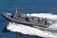 RHIB-Boot der Kampfschwimmer (Deutsche Marine) am 15.06.2022 in der Kieler Förde
