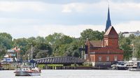 Drehbrücke Lübeck am 27.08.2017