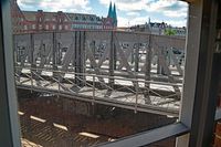 Bei der Drehbrücke Lübeck am 17.06.2017