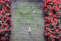 Gedenkstätte Opfer von Krieg und Gewaltherrschaft - Vorwerker Friedhof in Lübeck, 12.09.2021