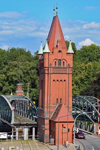 Bei der Hubbrücke in der Hansestadt Lübeck - 27.08.2017