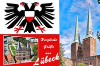 Herzliche Grüße aus der Hansestadt Lübeck