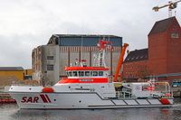 SAR-Schiff FELIX SAND am 10.11.2022 in Neustadt Holstein