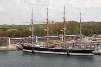 Viermastbark PASSAT am 14.05.2017 in Lübeck-Travemünde