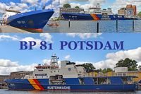 Bundespolizei-Schiff BP 81 POTSDAM am 16.07.2022 in Neustadt / Holstein anlässlich des 