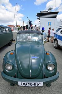 VW-Käfer Bundesgrenzschutz am 16.07.2022 in Neustadt / Holstein anlässlich des 