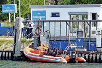 Polizeiboot in Lübeck-Travemünde 27.06.2020