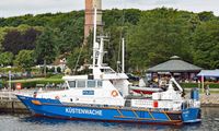 Polizeiboot FALSHÖFT am 13.08.2017 in Lübeck-Travemünde