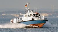 Polizeiboot HABICHT am 06.10.2018 in der Ostsee