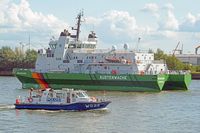 Polizeiboot WS 23 am 02.09.2017 in Hamburg