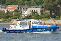 Polizeiboot WS 31 am 03.09.2018 in Hamburg