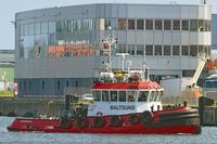 Schlepper BALTSUND (IMO 9136307) am 13.6.2021 im Hafen von Lübeck