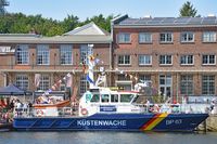 Bundespolizei-Boot BP 63 ALTMARK am 15.07.2023 in Neustadt Holstein beim Tag der Küstenwache