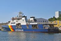 Bundespolizei-Schiff BP 84 NEUSTADT am 15.07.2023 in Neustadt Holstein beim Tag der Küstenwache