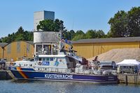 Zollboot PRIWALL beim Tag der Küstenwache in Neustadt / Holstein 15.07.2023