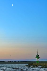 Nordermole Travemünde vor Sonnenaufgang 13.06.2023