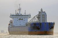 Bulk Carrier STARNES (IMO 9858424) am 15.05.2023 in der Ostsee vor Lübeck-Travemünde