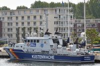 Zollboot PRIWALL am 22.05.2023 in Lübeck-Travemünde