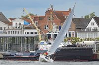Segelyacht JACARANDA am 16.05.2020 in Lübeck-Travemünde