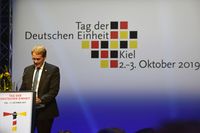 Ministerpräsident Daniel Güntherl beim Tag der Deutschen Einheit 2019 in Kiel