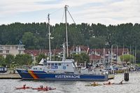Zollboot PRIWALL am 19.08.2023 in Lübeck-Travemünde