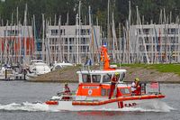 SAR-Boot ERICH KOSCHUBS im Einsatz - 27.08.2023 in Lübeck-Travemünde