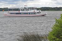 Fahrgastschiff HEINRICH DER LÖWE auf dem Ratzeburger See 23.07.2022