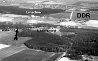 Grenzraum bei Nädlershorst und Lenschow (um 1970)