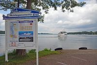 Fahrgastschiff HEINRICH DER LÖWE auf dem Ratzeburger See 25.07.2020