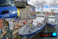 Zollboote SCHLESWIG-HOLSTEIN und PRIWALL - Tag der Küstenwache in Neustadt / Holstein 16.07.2022