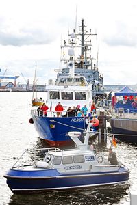 Tochterboot BUCHHORST des Zollbootes PRIWALL am 03.10.2019 in Kiel