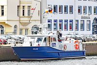 Zollboot HOLNIS am 11.07.2019 in Lübeck