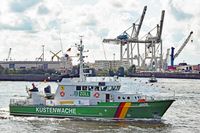 Zollboot JADE am 02.09.2017 in Hamburg