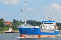 ALIZEE (IMO 9574303) am 24.7.2021 im NOK (Nord-Ostsee-Kanal)